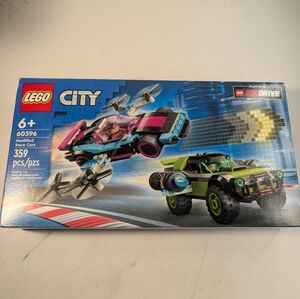 LEGO City Modified Race Cars 60396 Toy Car Building Set, Includes 2 Model Cars,